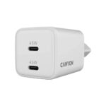 Зарядно Canyon 220V USB-C/C 45W 45CC бял - Image 3
