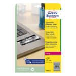 Етикети Avery 25.4/10 A4 189ет сребр.20л