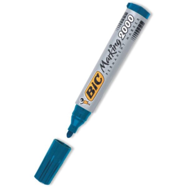 Перманентен маркер BIC 2000 объл син