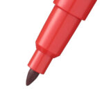 Перм. маркер Pentel N50S 1.0 мм червен - Image 2
