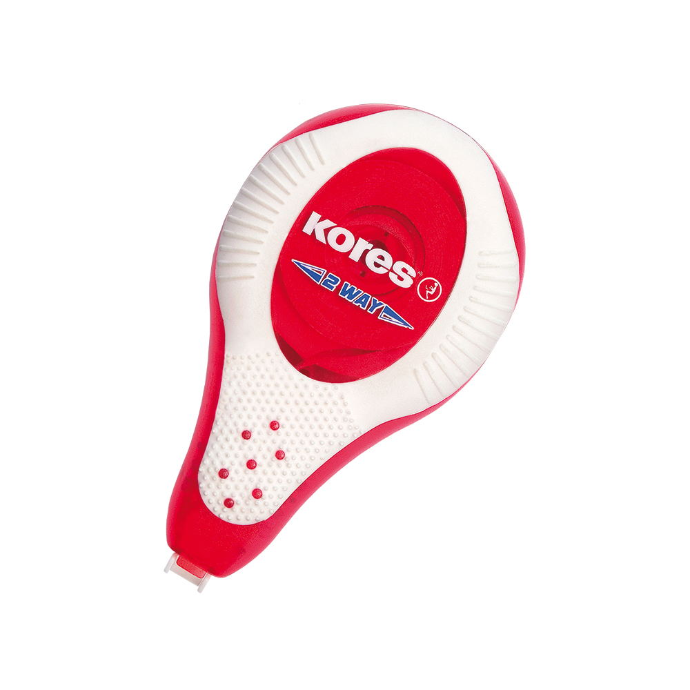 060820266a74d0faf2a8a.jpeg Коректор лента Kores 2WAY Red 4.2мм/8м - Image 1