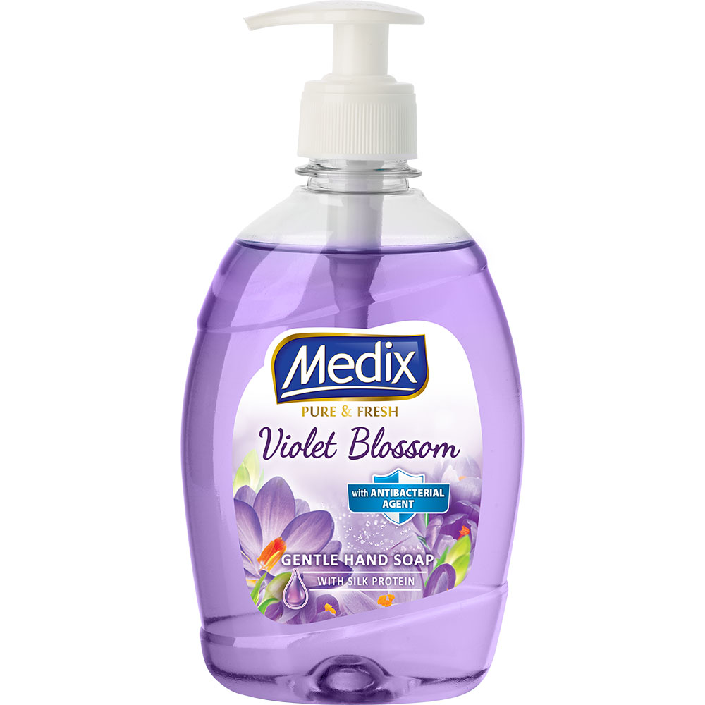 060820266a74d110663ce.jpeg Течен сапун Medix помпа V.Blossom 400мл - Image 1