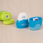 Острилка MILAN Capsule Neon с гума - Image 2