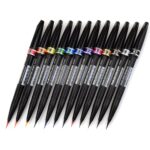 Маркер Четка Pentel Artist лилав - Image 4