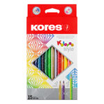 Цветни моливи Kores Kolores Style 15цв