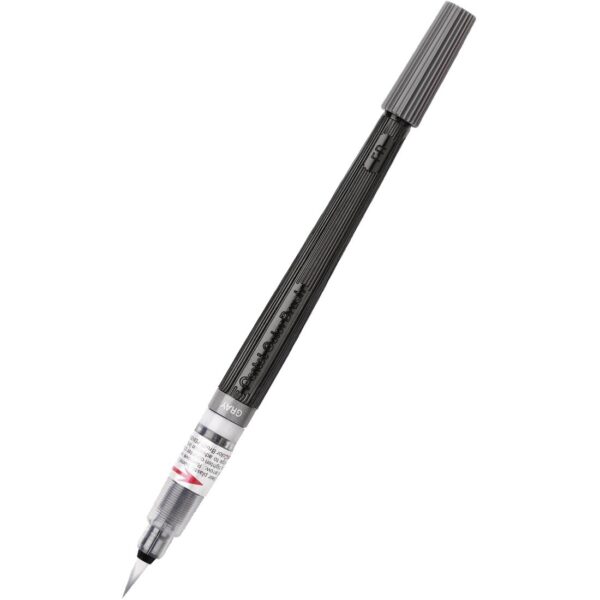 Маркер четка Pentel Colour Brush сив