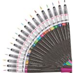 Маркер четка Pentel Colour Brush розов - Image 5