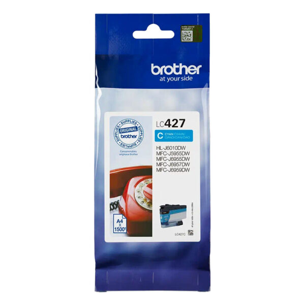 Патрон Brother LC427C Cyan оригинал