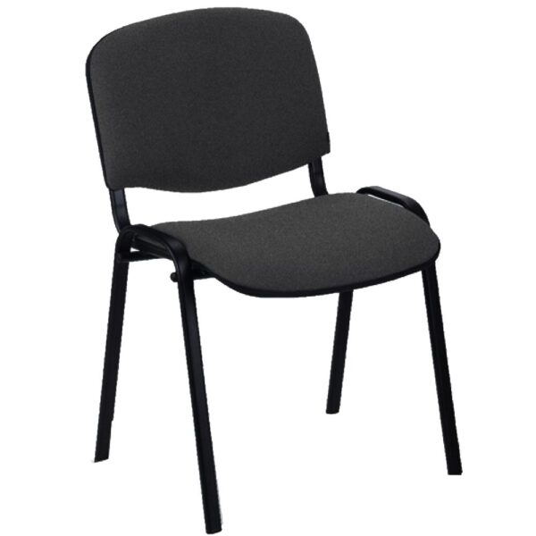 Стол Iso Black дамаска сив