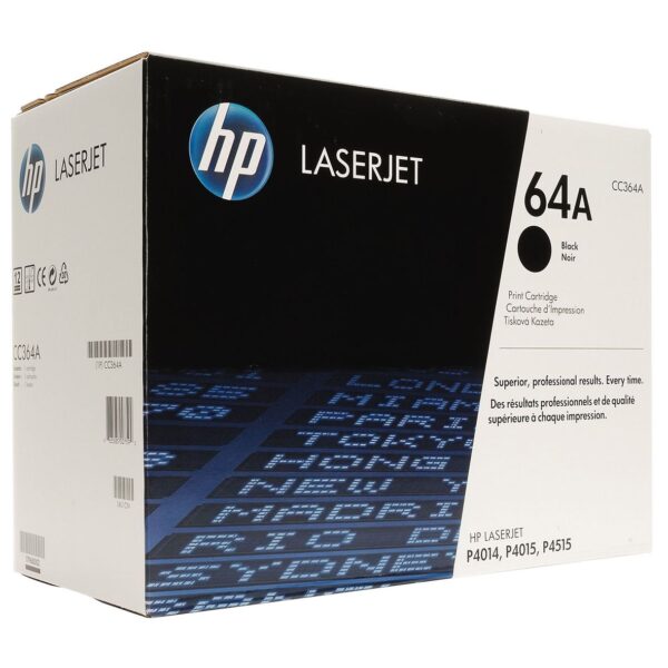 Тонер HP CC364A Black ориг 10k